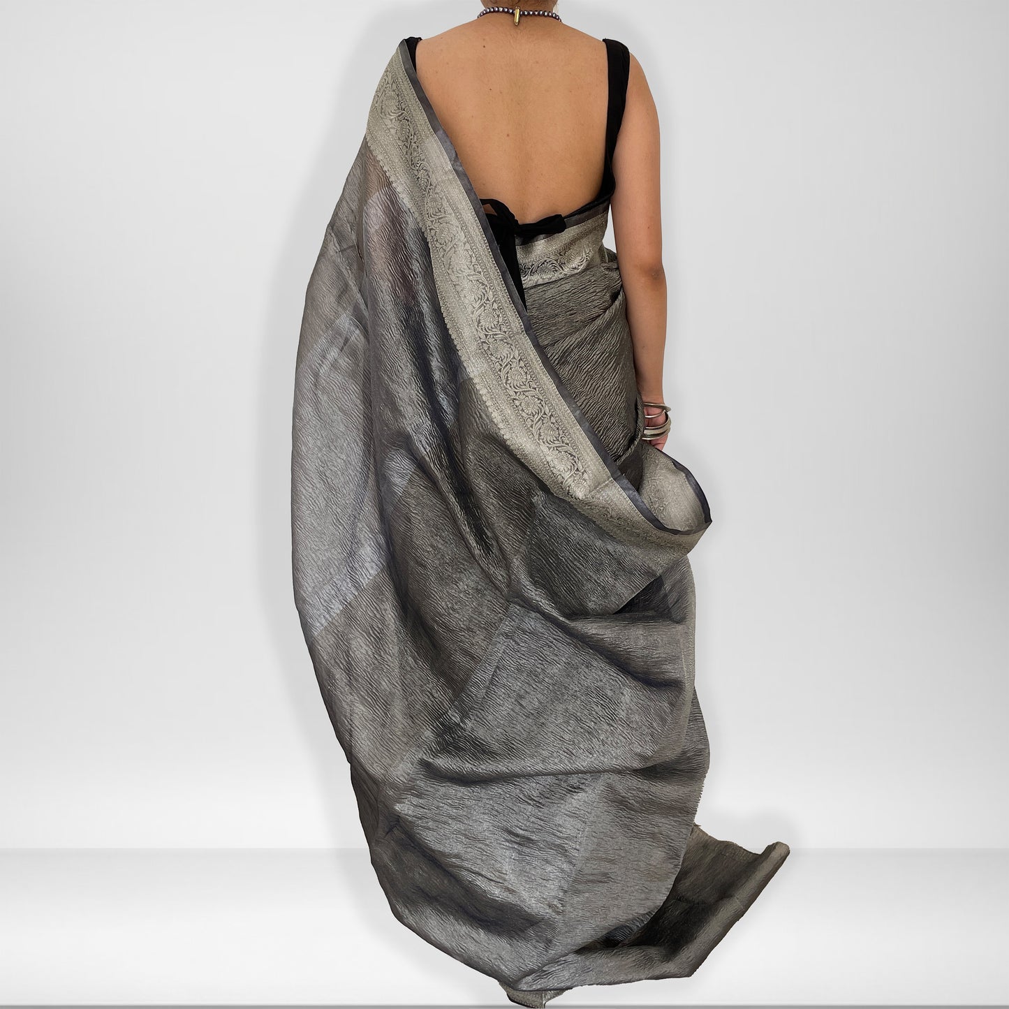 Fiza | Crush Tissue Saree