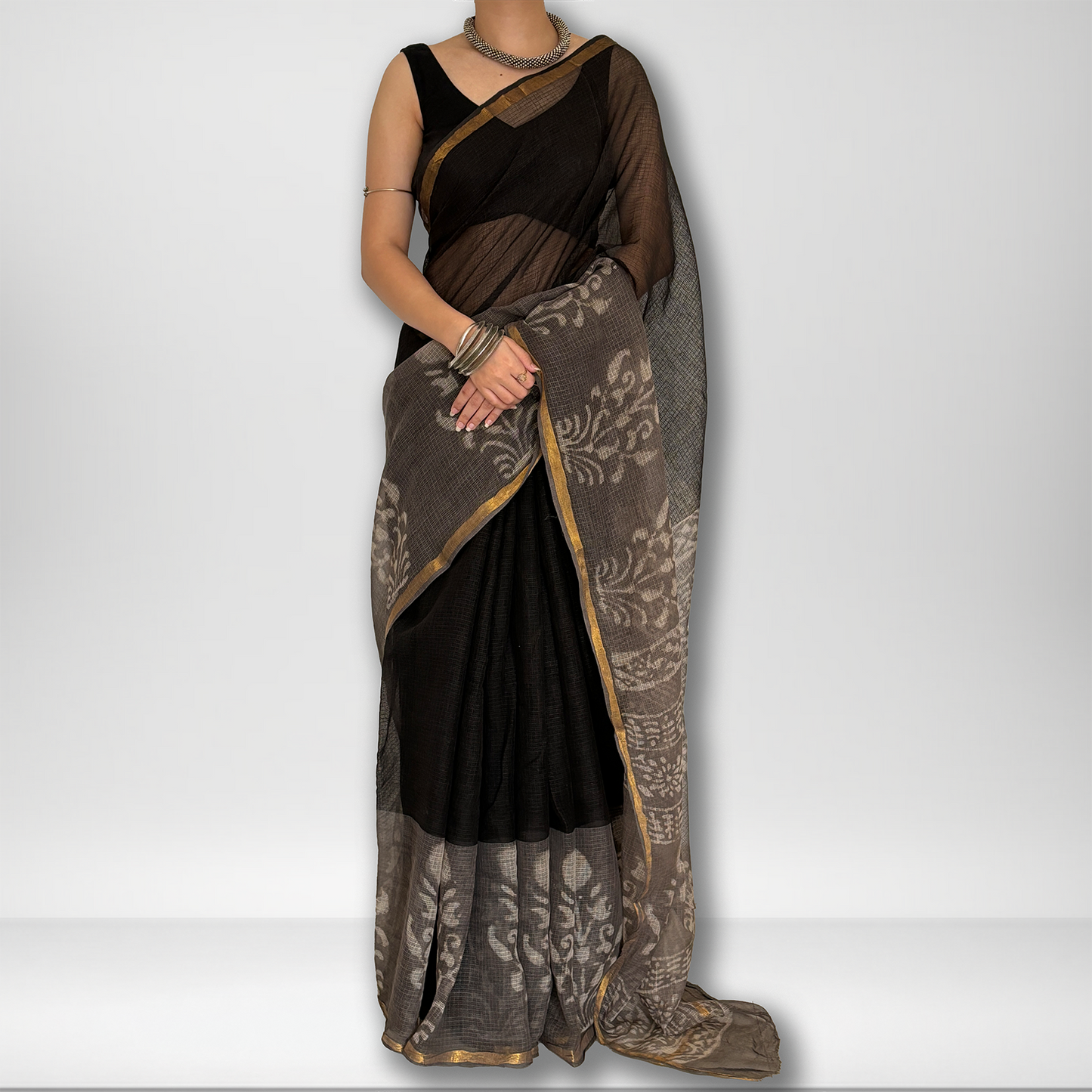 Chandrakanta | Block Print Saree