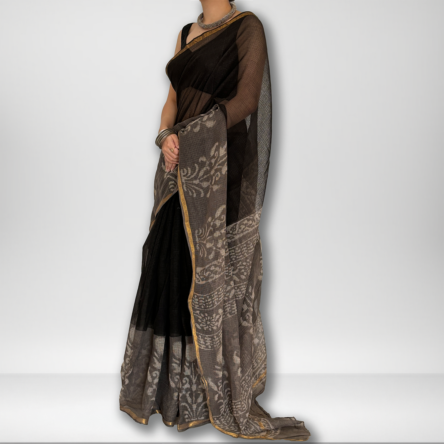 Chandrakanta | Block Print Saree