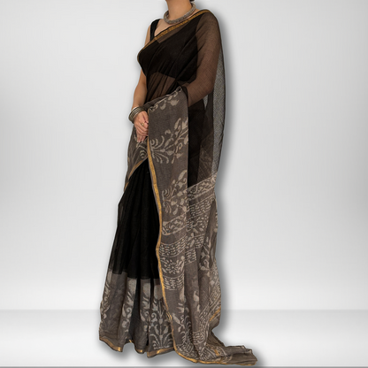 Chandrakanta | Block Print Saree