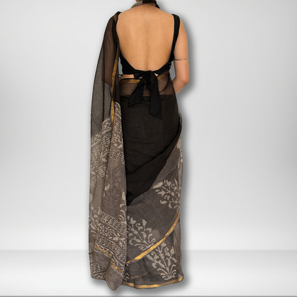 Chandrakanta | Block Print Saree
