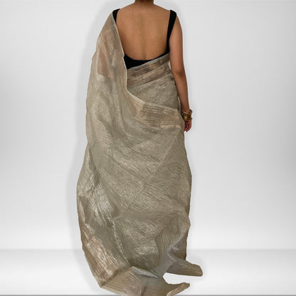 Kanak | Crush Tissue Saree