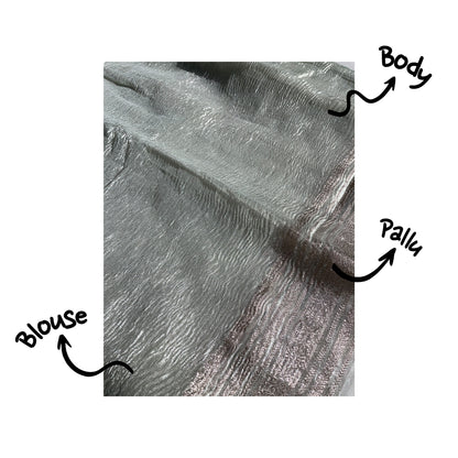 Kanak | Crush Tissue Saree
