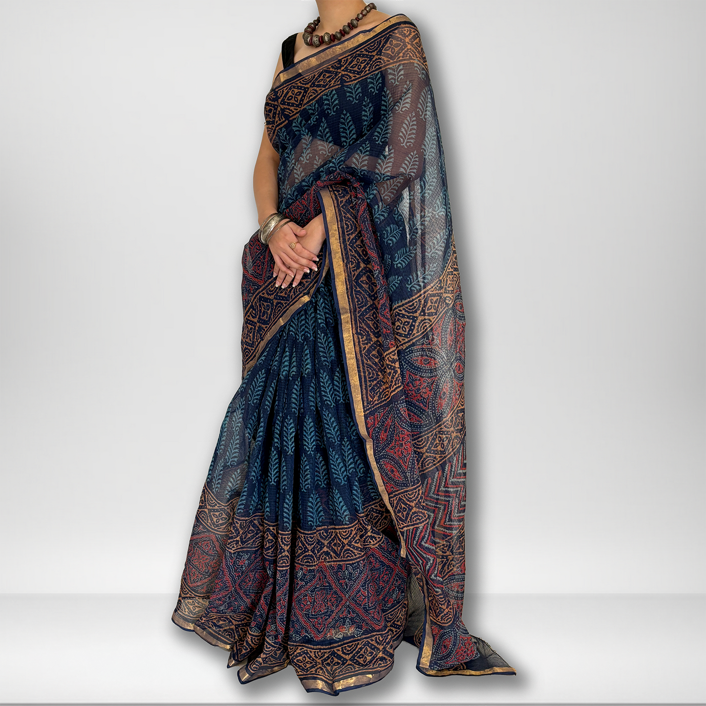 Rudra | Block Print Saree