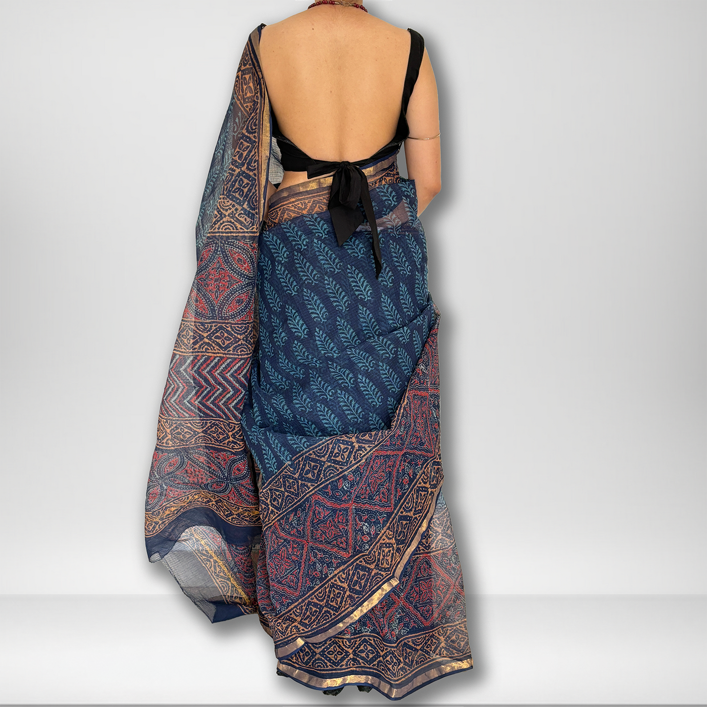 Rudra | Block Print Saree