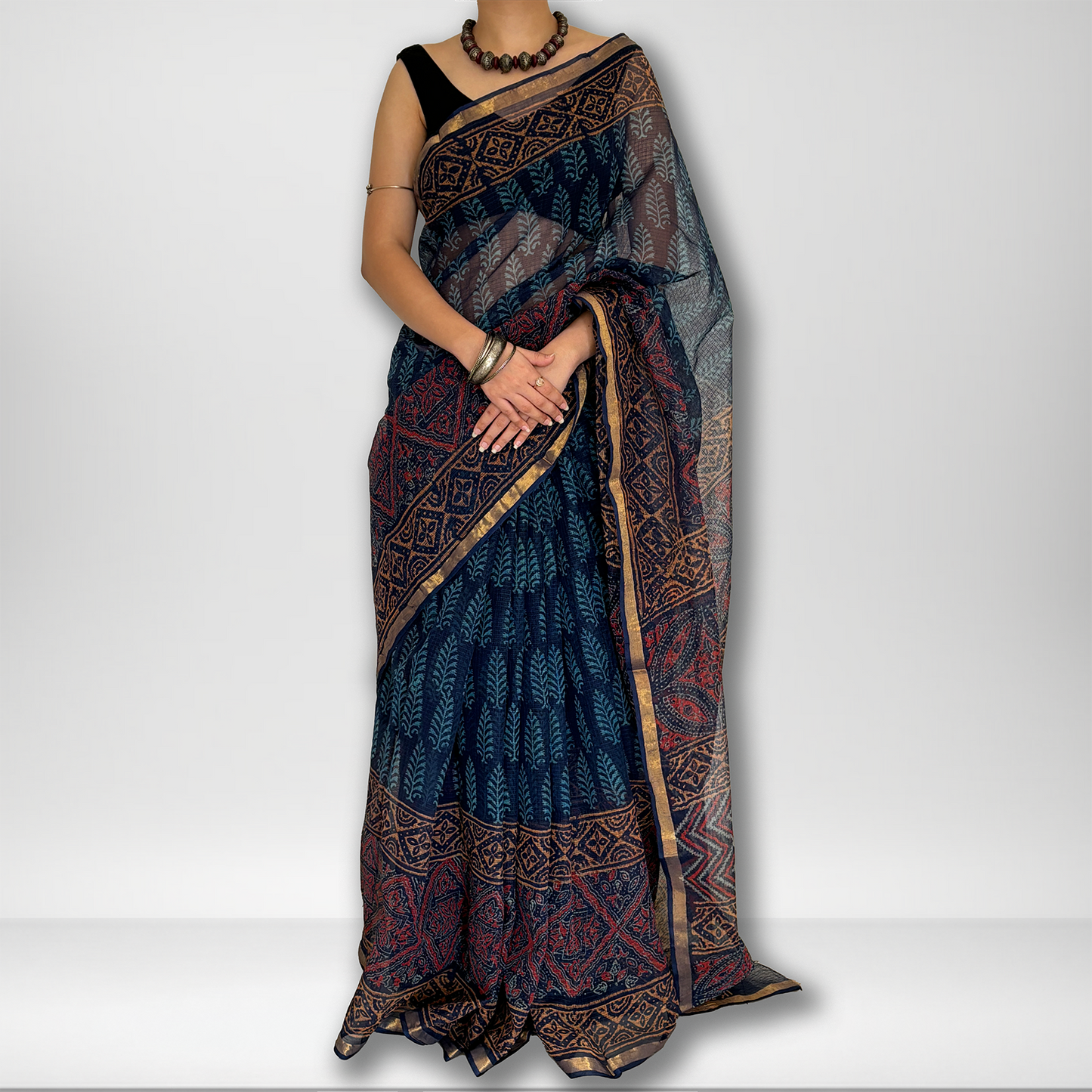 Rudra | Block Print Saree