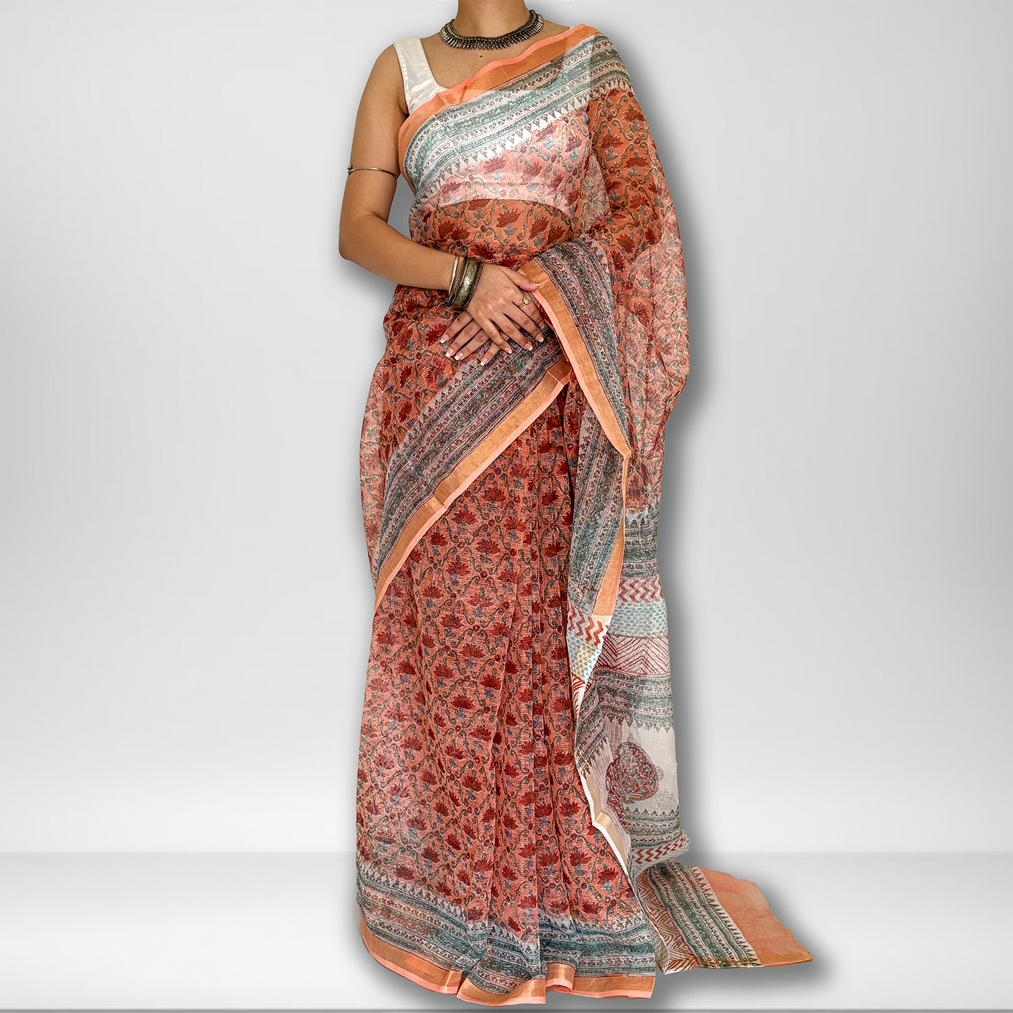 Sarai | Block Print Saree