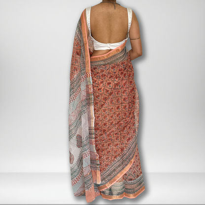 Sarai | Block Print Saree