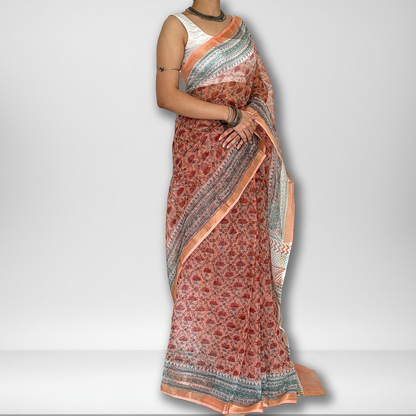 Sarai | Block Print Saree