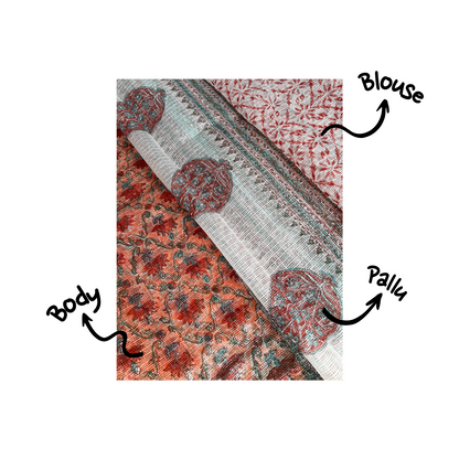 Sarai | Block Print Saree