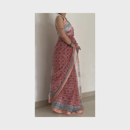 Sarai | Block Print Saree