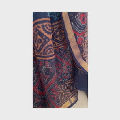 Rudra | Block Print Saree